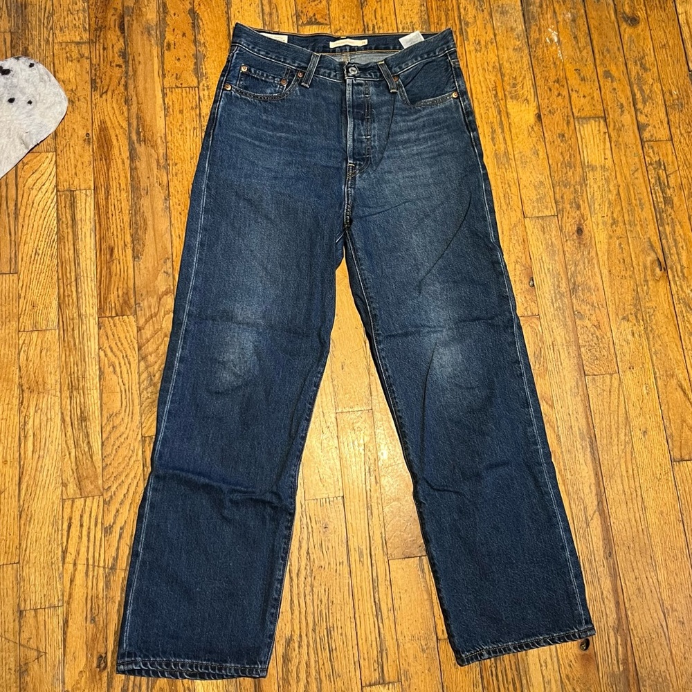 Levi’s ribcage ankle straight jean